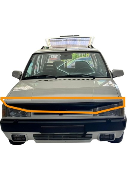 Doğan - Şahin Panjur Kaşı (( Mat Siyah Boyalı ))