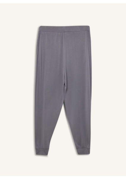 Fit Oversize Geniş Kalıp Pantolon Jogger Paça Standart Boy Modal Kumaş C0492AX24SM