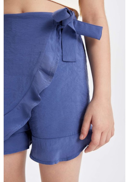 Kız Çocuk Modal Şort Etek C8784A824HS