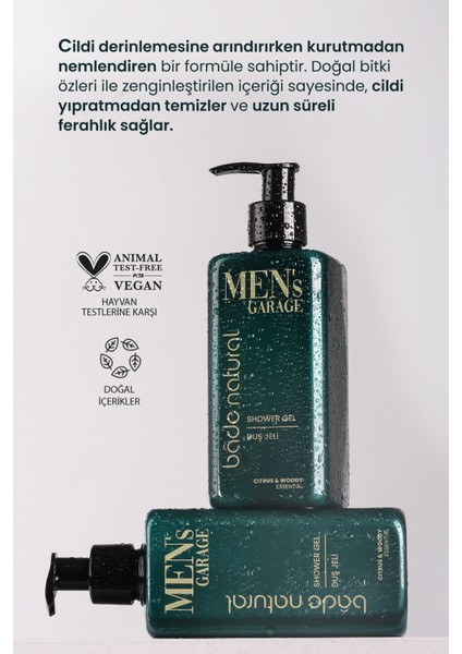 Men's Garage Duş Jeli Arındırıcı ve Canlandırıcı 300 ml fırsatları