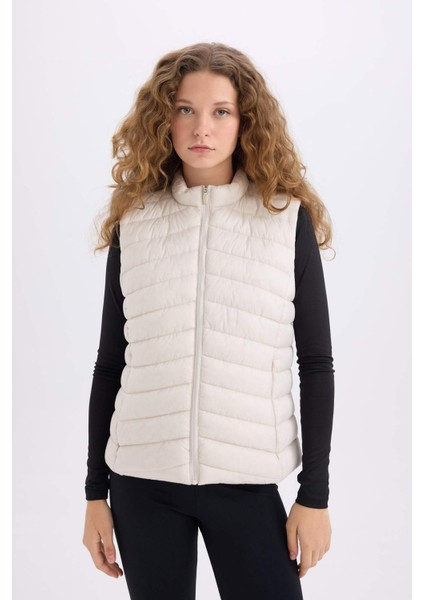 Fit Su Geçirmez Softshell Mont Rüzgar Geçirmez Kapüşonlu Cepli Fermuarlı C4959AX24WN