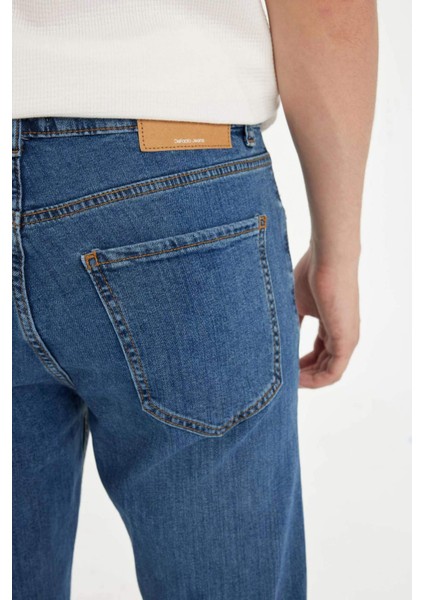 Sergio Regular Fit Normal Kalıp Normal Bel Boru Paça Jean Pantolon A6948AX24AU