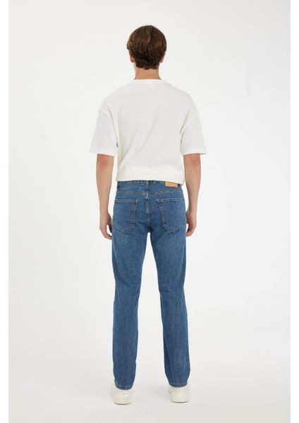 Sergio Regular Fit Normal Kalıp Normal Bel Boru Paça Jean Pantolon A6948AX24AU