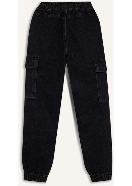 Erkek Çocuk Kargo Fit Jean Pantolon C4514A824WN