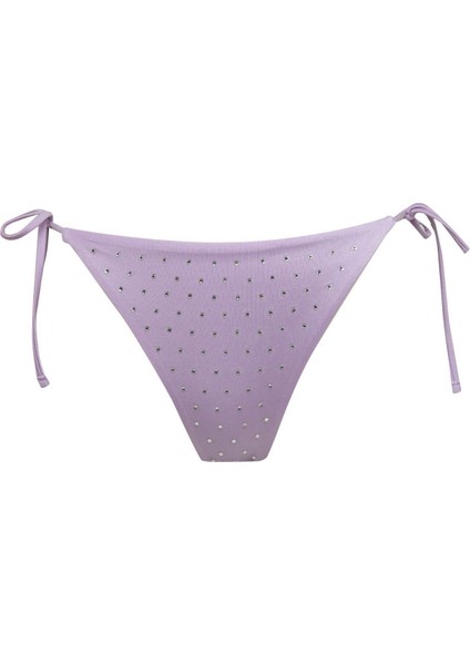 Regular Fit Desenli Bağcıklı Bikini Altı-Fall in Love C4424AX24HS