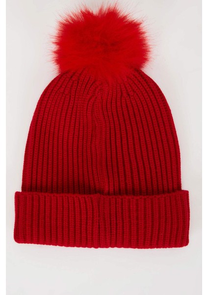 Kız Çocuk Ponponlu Bere C7643A824WN