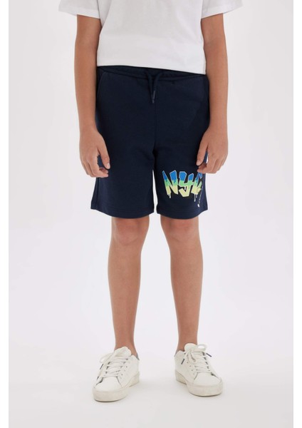 Erkek Çocuk Baskılı Şort