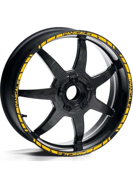 Ducati Panigale Renkli Jant Sticker Etiket Modeli.