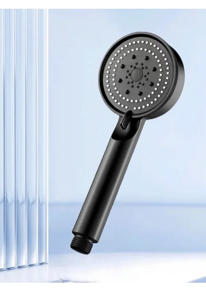 Ayrıntıshop 5 Fonksiyonlu Su Tasarruflu Duş Başlığı Siyah fiyatları