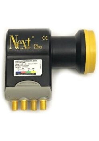 Gold Plus 0,1dB Quattro Merkezi Sistem LNB 2019 Model Yüksek Performanslı Uzun Süreli Kullanım için fiyatları