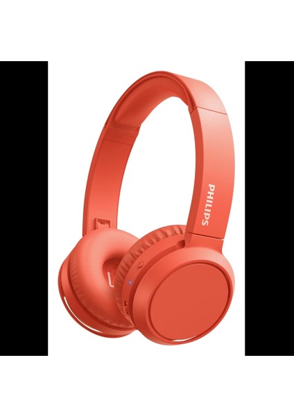 Phılıps TAH4205RD/00, Kırmızı, Bluetooth 5.0, Kablosuz, Bas Arttırma Düğmesi, Yastıklı Kafa Bandı, 29SAAT Oynatma Süresi, 10MT Algılama Mesafesi, Microfonlu Kulaklık