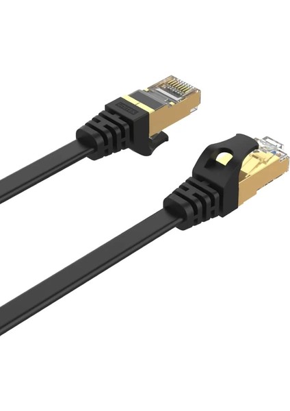 Unıtek Cat7 Patch Kablo 20MT Flat 10GBPS (C1897BK-20M) indirimleri