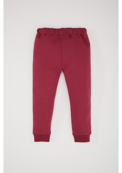 Kız Bebek Beli Lastikli Basic Düz Eşofman Altı D0807A524AU