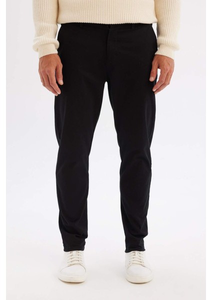 Chino Kanvas Pantolon Tapered Fit Normal Kesim Cepli C9443AX24AU