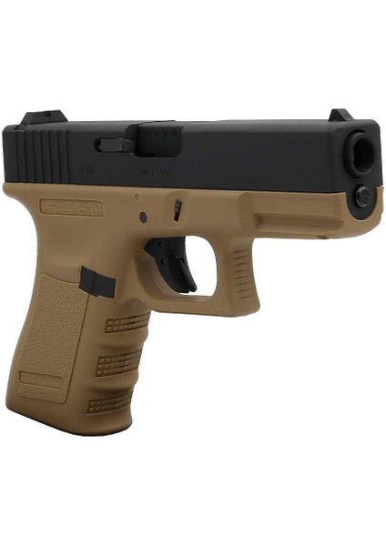 Glock 19 Gen3 Tan + Green Gas + 0.20GR Bb + Taşıma Çantası + Atış Gözlüğü fırsatları
