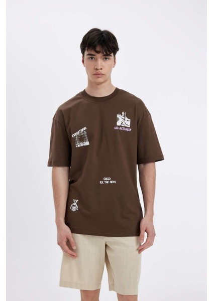 %100 Pamuk Regular Fit Yazlık Keten Bermuda Şort C8198AX24SM