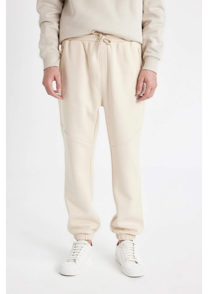Regular Fit Jogger Eşofman Altı Fermuar Cepli Lastikli Paça Y5511AZ24AU