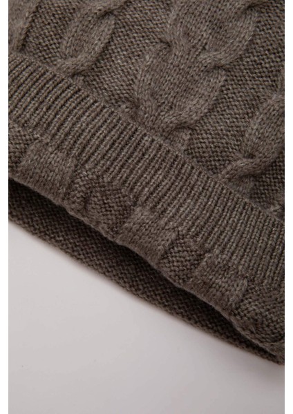 Erkek Bebek Bisiklet Yaka Triko Kazak A3854A524WN