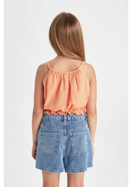 Kız Çocuk Askılı Bluz C4466A824SM