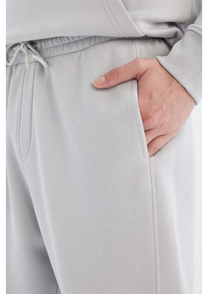 Regular Fit Eşofman Altı Cepli Beli Bağcıklı Lastikli Paça B6155AX24AU