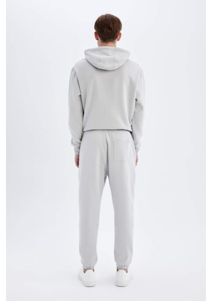 Regular Fit Eşofman Altı Cepli Beli Bağcıklı Lastikli Paça B6155AX24AU