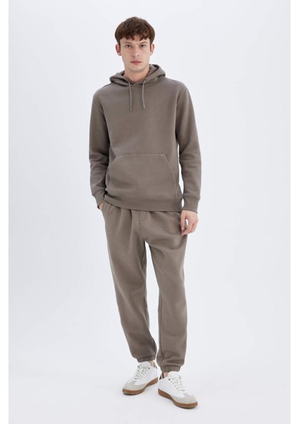 Regular Fit Eşofman Altı Cepli Beli Bağcıklı Lastikli Paça B6155AX24AU