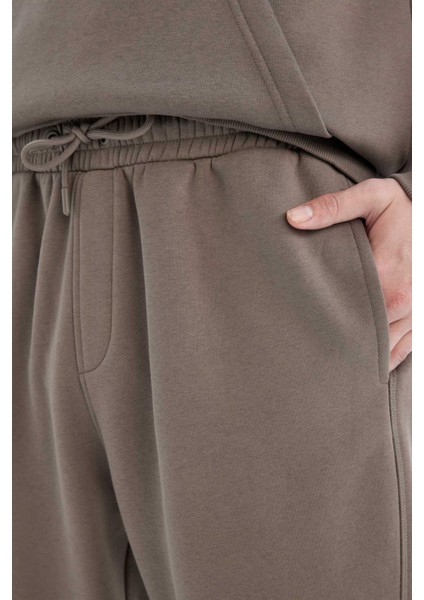 Regular Fit Eşofman Altı Cepli Beli Bağcıklı Lastikli Paça B6155AX24AU