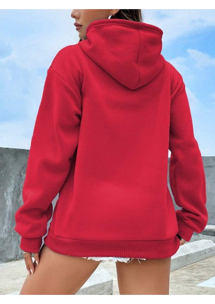 Kadın Polarlı Kapüşonlu Sweatshirt fiyatları