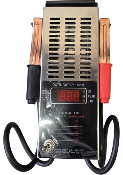 Maxtool Akü Test Cihazı Dijital 12 V