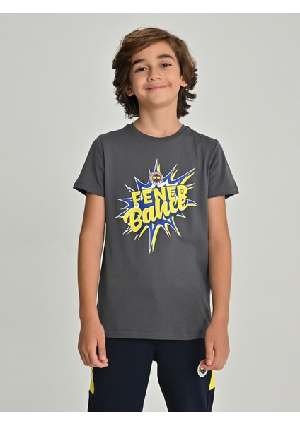 Çocuk Trıbun Cartoon Tshırt