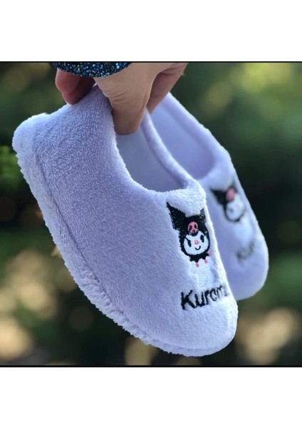 Kız Çocuk Kuromi Panduf Anaokulu Ev Kreş Ayakkabısı modelleri