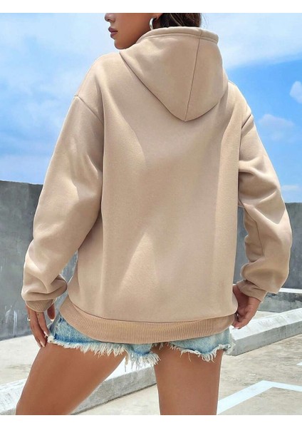 Kadın Polarlı Kapüşonlu Sweatshirt fiyatları