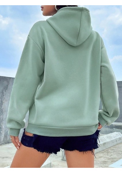 Kadın Polarlı Kapüşonlu Sweatshirt fiyatları