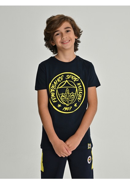 Çocuk Trıbun Graffiti Logolu Tshırt