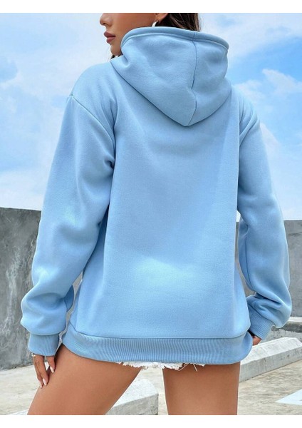 Kadın Polarlı Kapüşonlu Sweatshirt fiyatları