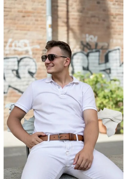 KMR1520-1 Suni Deri Spor Kemer