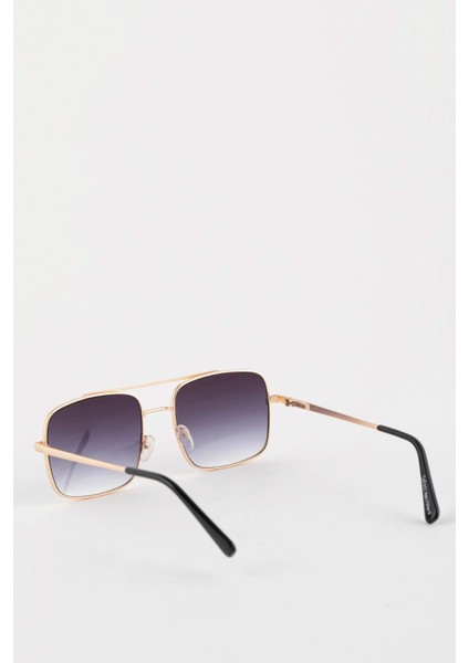 Erkek Kare Güneş Gözlüğü D0894AXNS