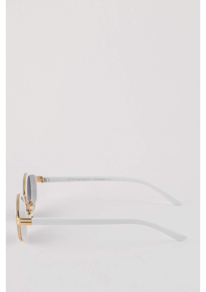 Kadın Yuvarlak Güneş Gözlüğü D0896AXNS