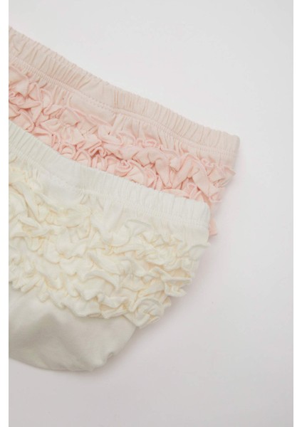 Kız Bebek Penye 2'li Şort C9605A524SM