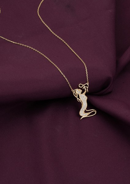 14 Ayar Altın Anne Bebek Kolyesi fırsatları