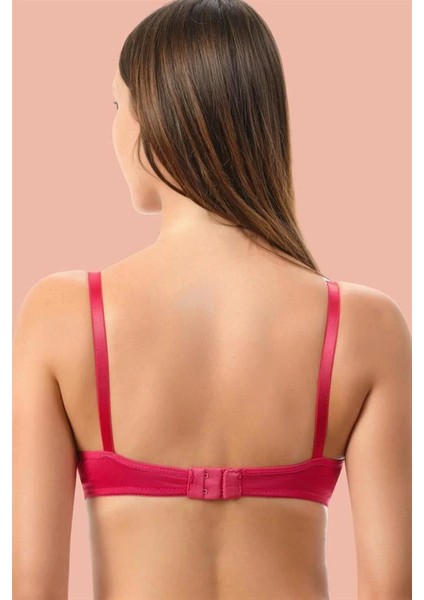 Kırmızı Dolgusuz Mikro Tek Sütyen fiyatları