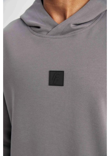 Fit Standart Fit Kapüşonlu Sporcu Sweatshirt D0925AX24AU