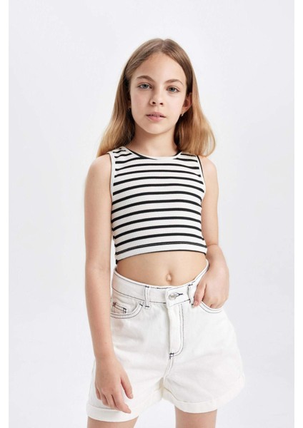 Kız Çocuk Pamuklu Şort C9300A824SM