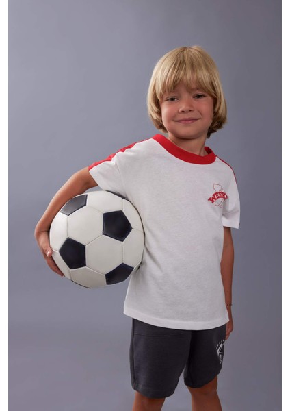 Erkek Bebek Baskılı Şort D1490A524SM