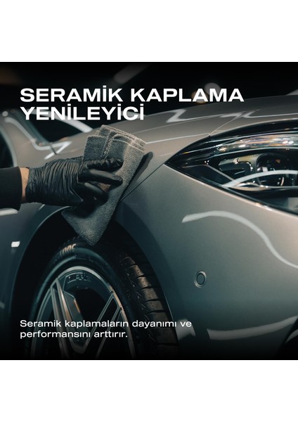 Metalcoat F2 Araç Sprey Nano Seramik Kaplama ve Boya Koruma-1 Yıl Dayanım-50ml-Su,Leke İtici