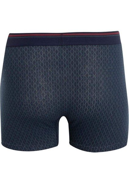 Regular Fit Kareli 3'lü Boxer C9561AX24WN