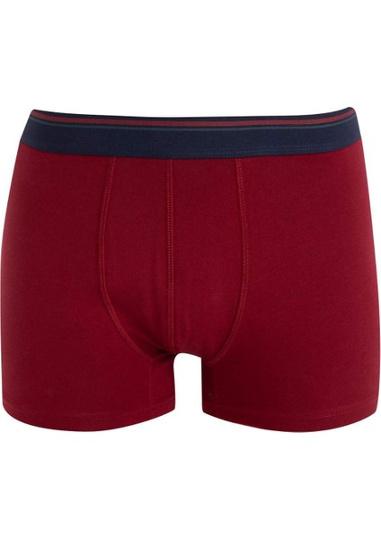 Regular Fit Kareli 3'lü Boxer C9561AX24WN
