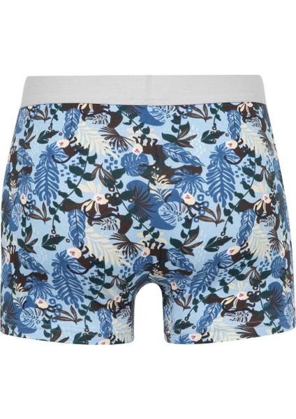 Regular Fit Hayvan Baskılı 3'lü Boxer C9537AX24WN