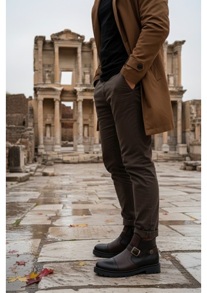 Rodriguez Fermuarlı Kürklü Soğuk Geçirmez Erkek Bot fırsatları