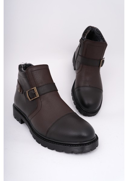 Rodriguez Fermuarlı Kürklü Soğuk Geçirmez Erkek Bot indirimleri